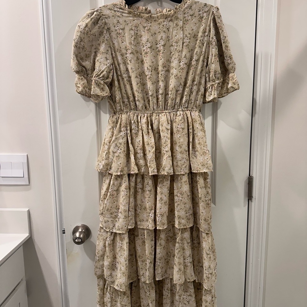 Baltic Born Pia Tiered Midi Dress - Picture 2 of 3